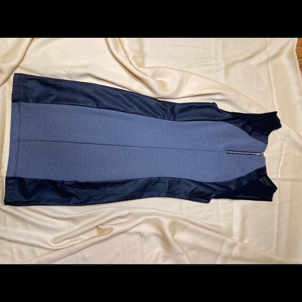 H&M Pencil Dress (Grey|Black) - Picture 2 of 3